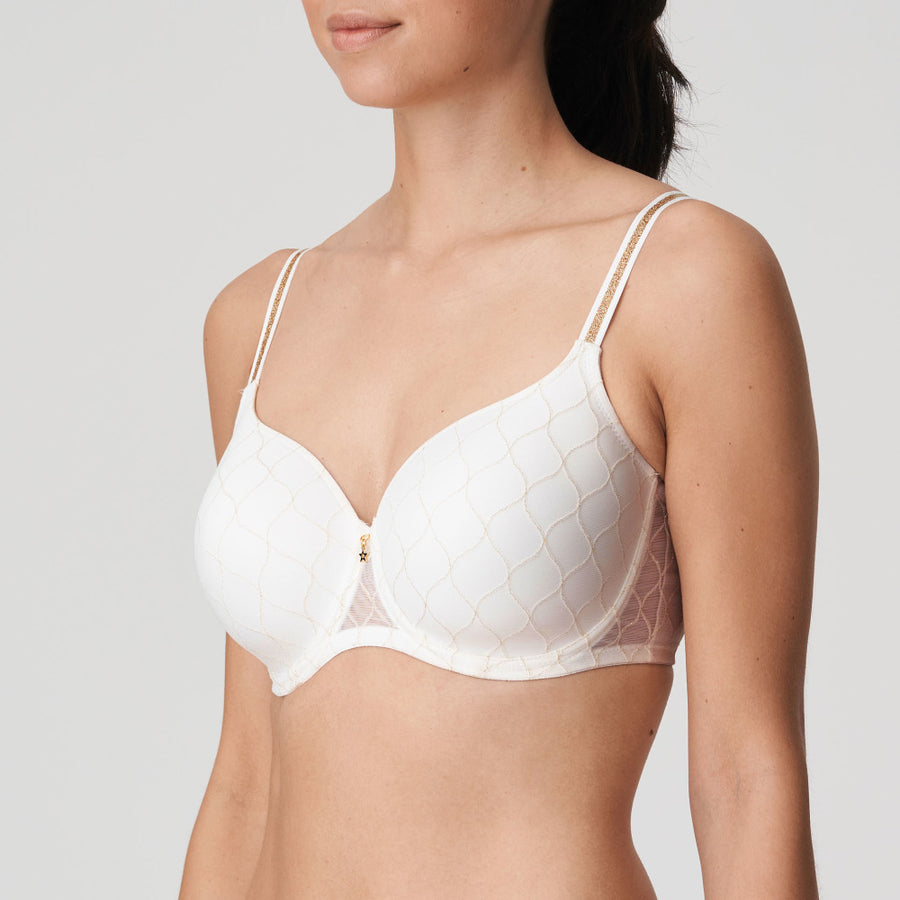 PD Twist CHRYSO hart shape bra Black