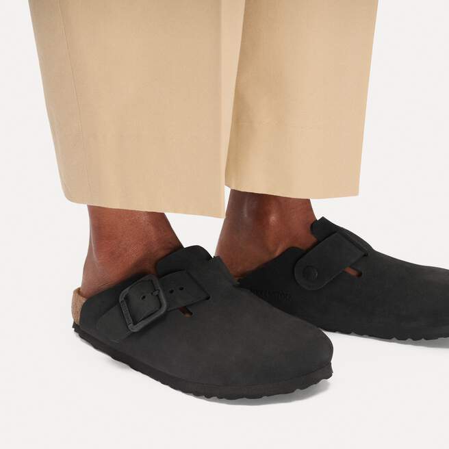Boston Wire Buckle Nubuck Leather Unisex