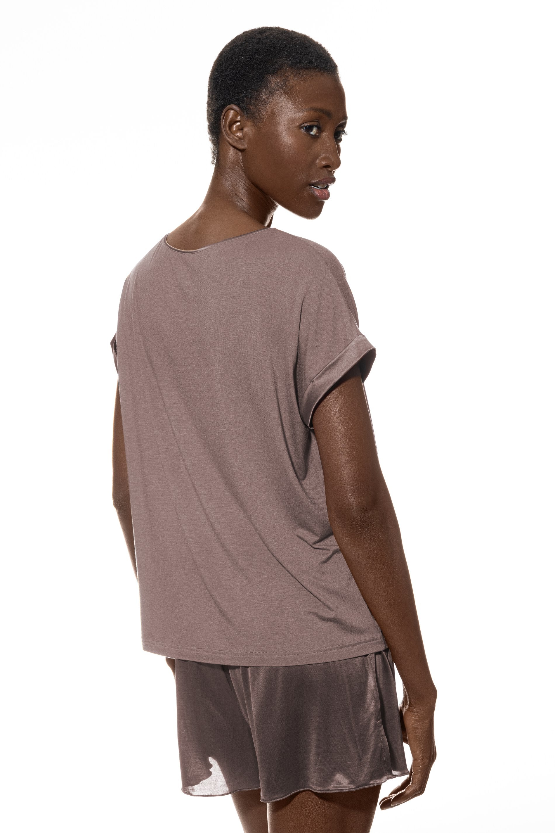 T-shirt stutta ermu PURE CHIC