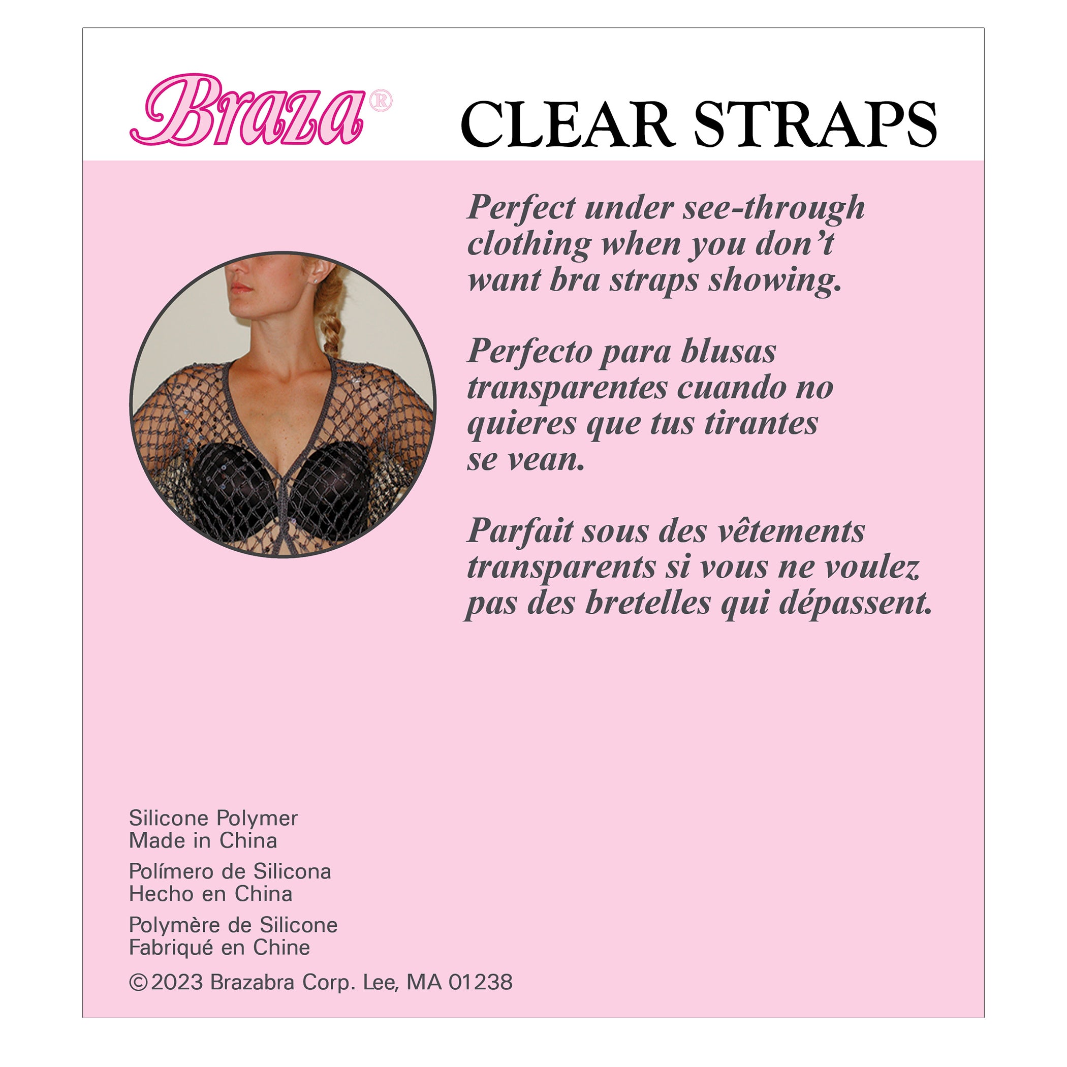 CLEAR STRAPS