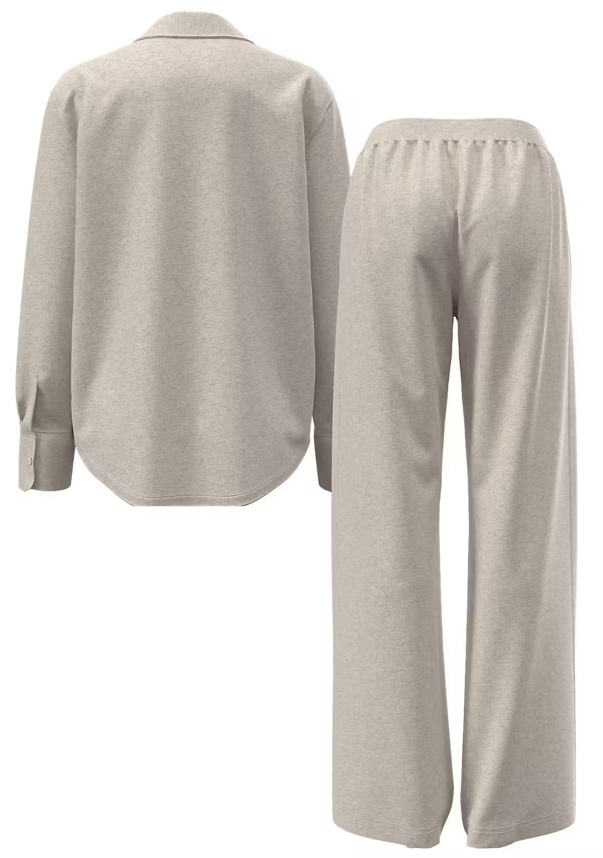 SETT BRUSHED INTERLOCK BUKSUR OG BLUSA