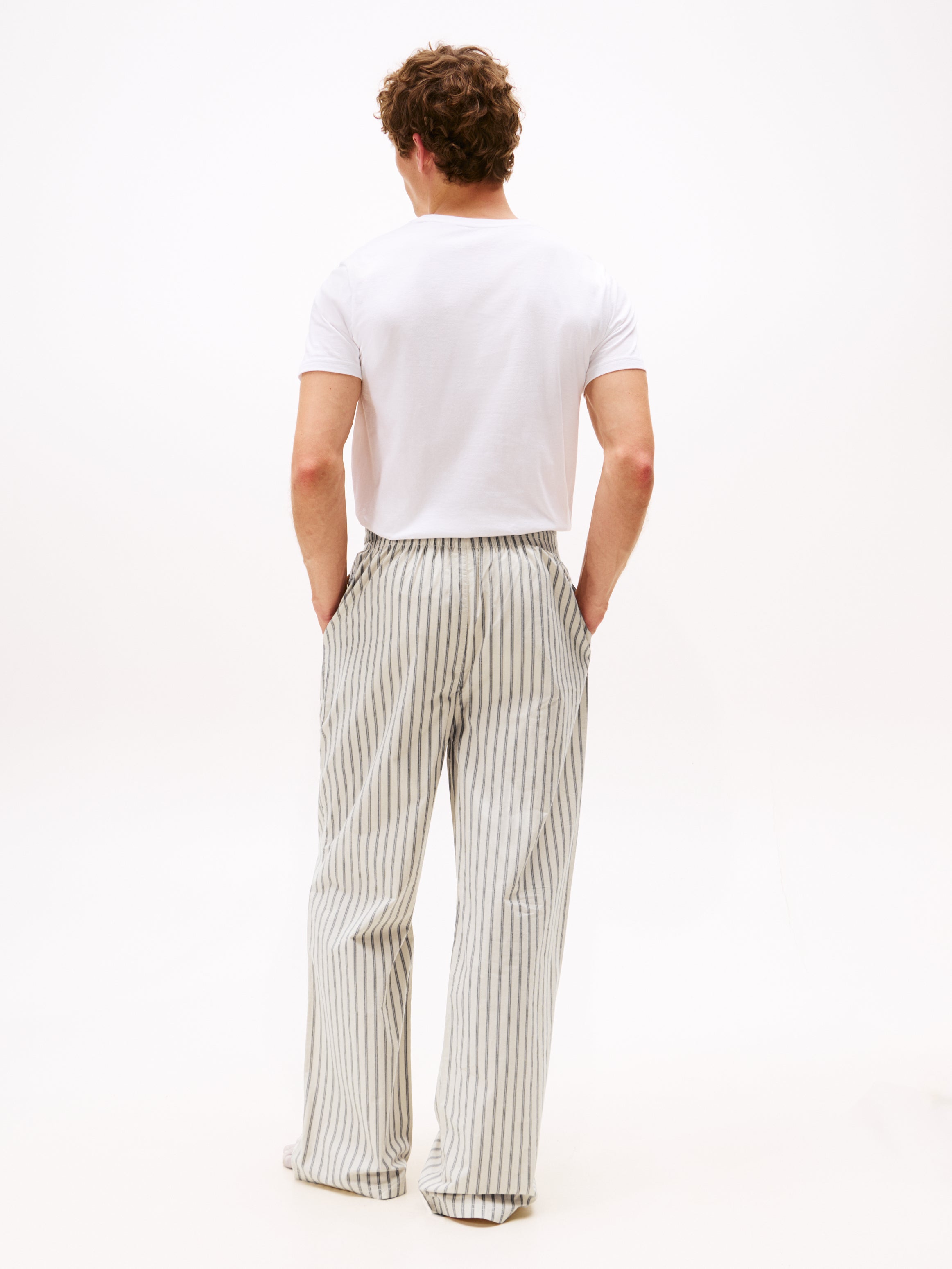 TOMMY HILFIGER STRÍPUTAR BUKSUR VIÐ LUMMA