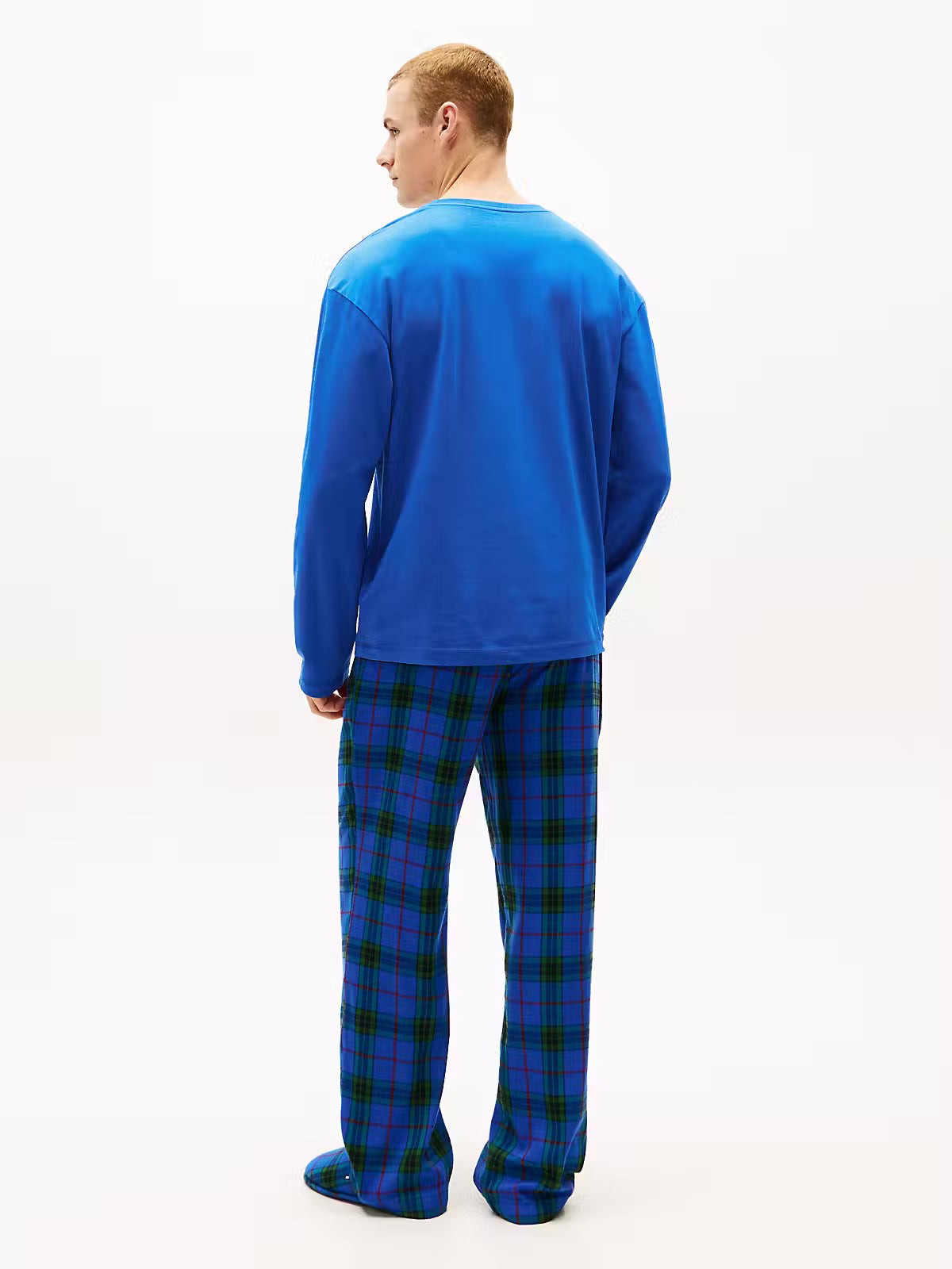 GÁVUESKJA NÁTTIKJÆÐIR TIL MEN FLANNEL