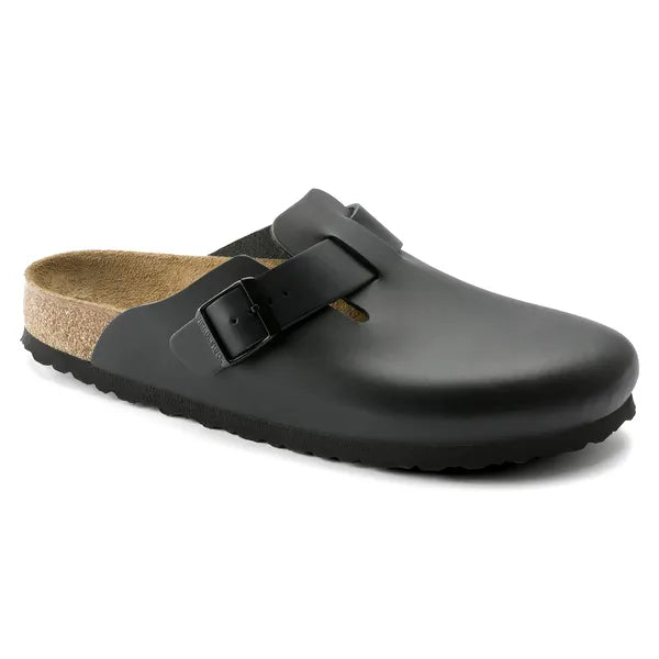 BOSTON SMALUR NATURAL LEATHER Black
