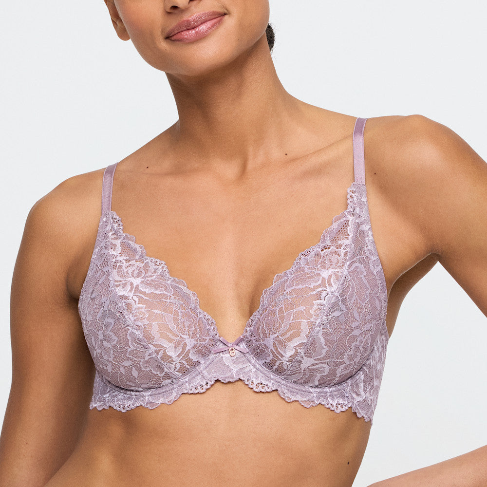 Marie Jo MANYLA plunge bra night grey
