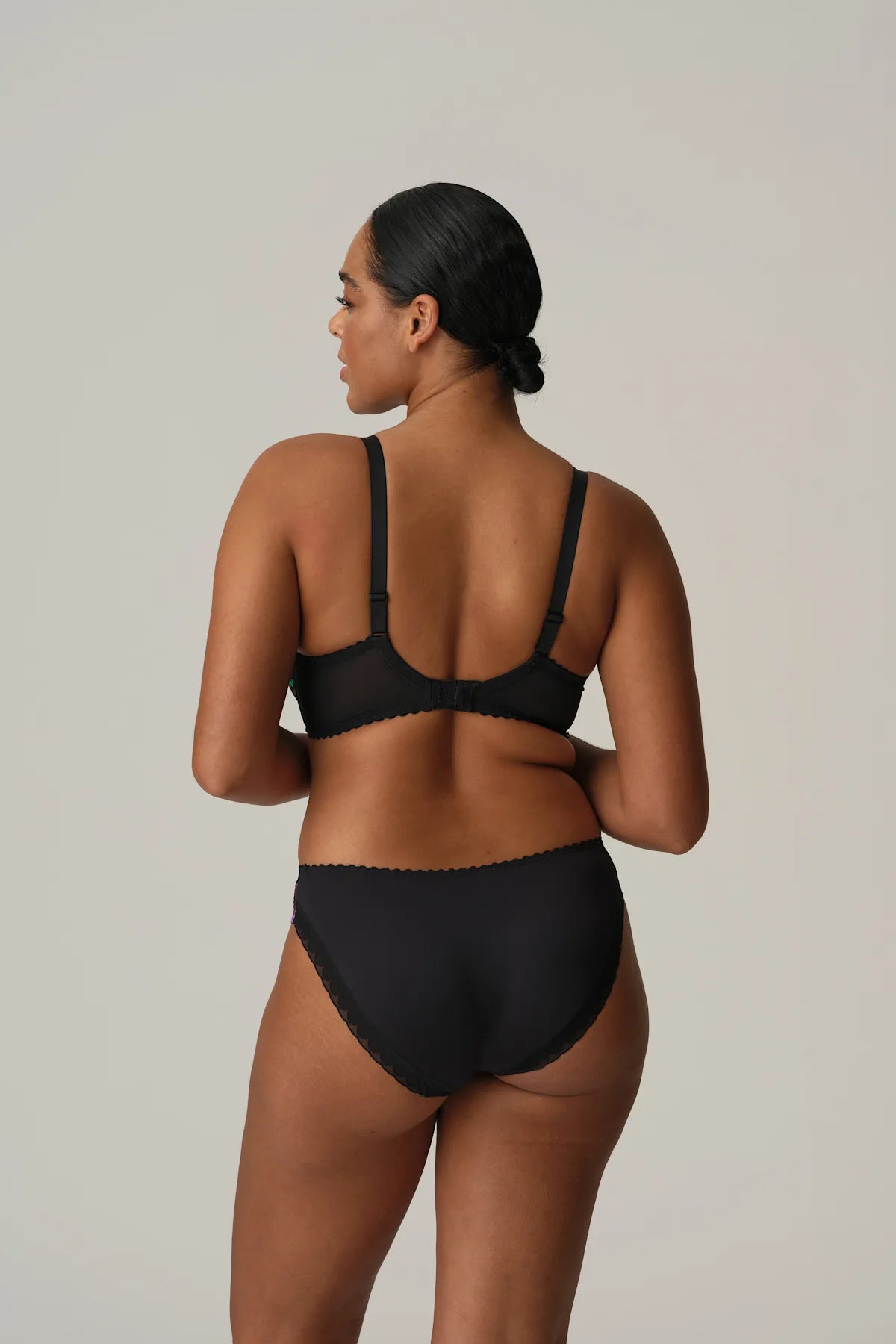 PrimaDonna SAN ANGEL half padded plunge bra Peacock Feather
