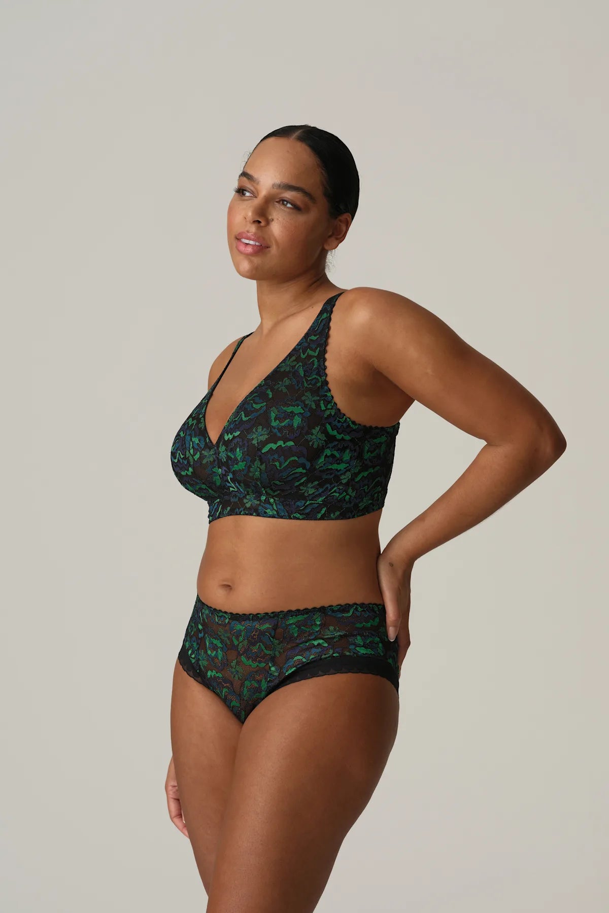 PrimaDonna SAN ANGEL bralette Peacock Feather