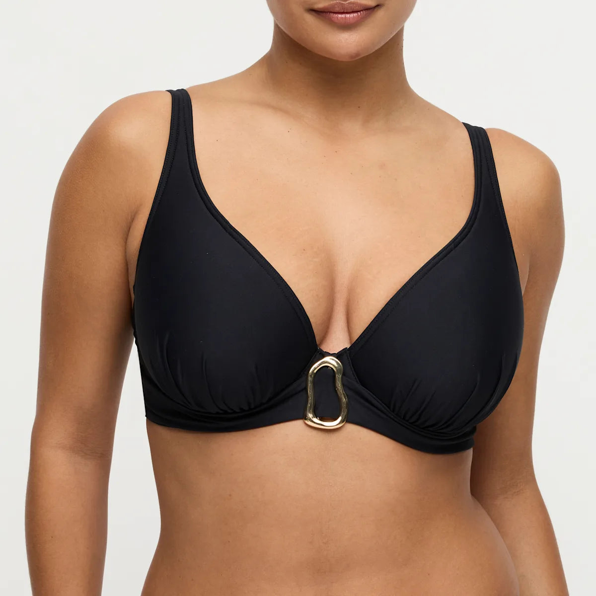 PrimaDonna Swim UVITA padded plunge bikini top