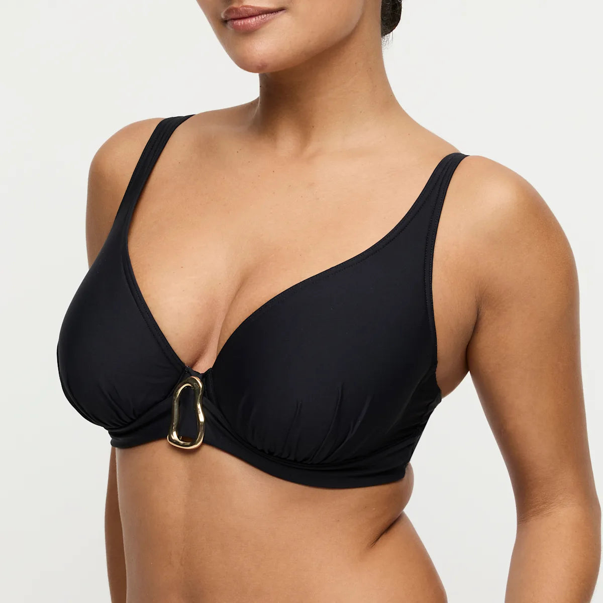 PrimaDonna Swim UVITA padded plunge bikini top