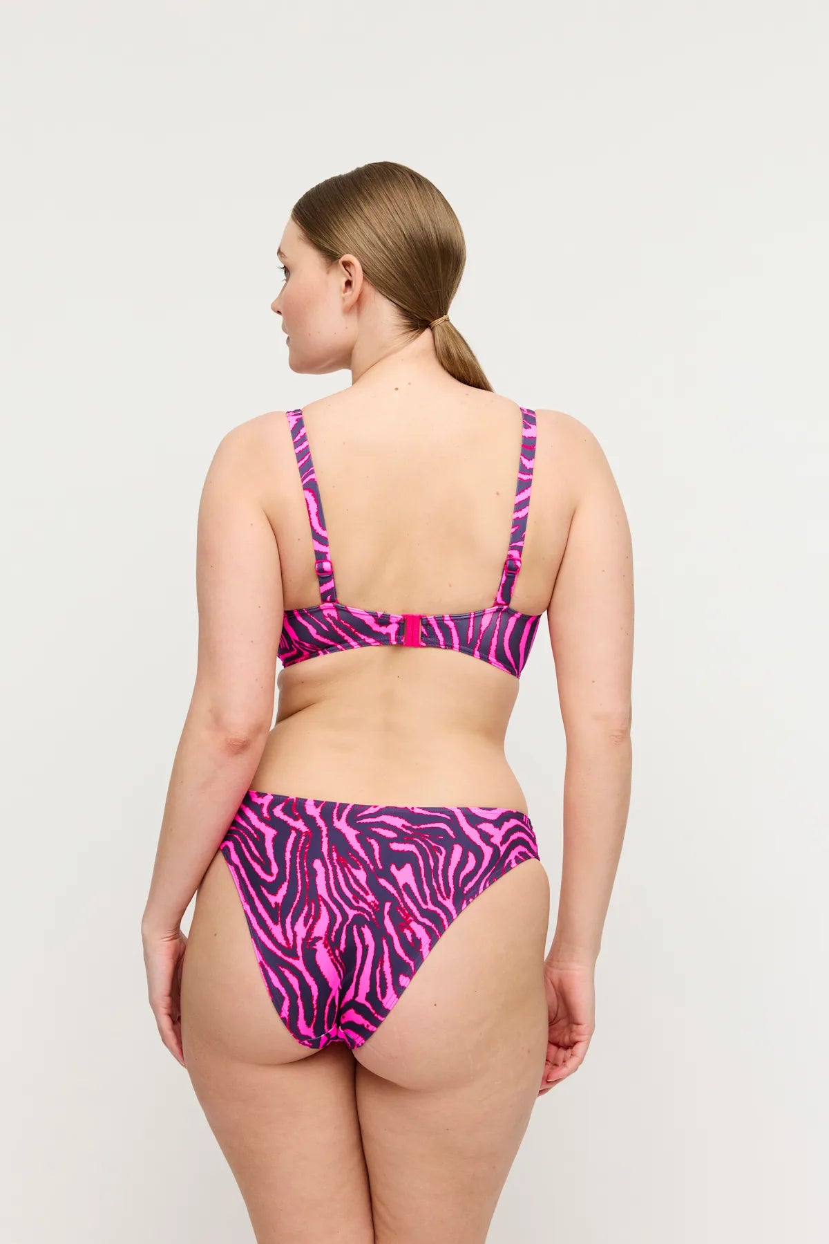 PrimaDonna Swim MALABO bikini briefs brazilian hot pink zebra