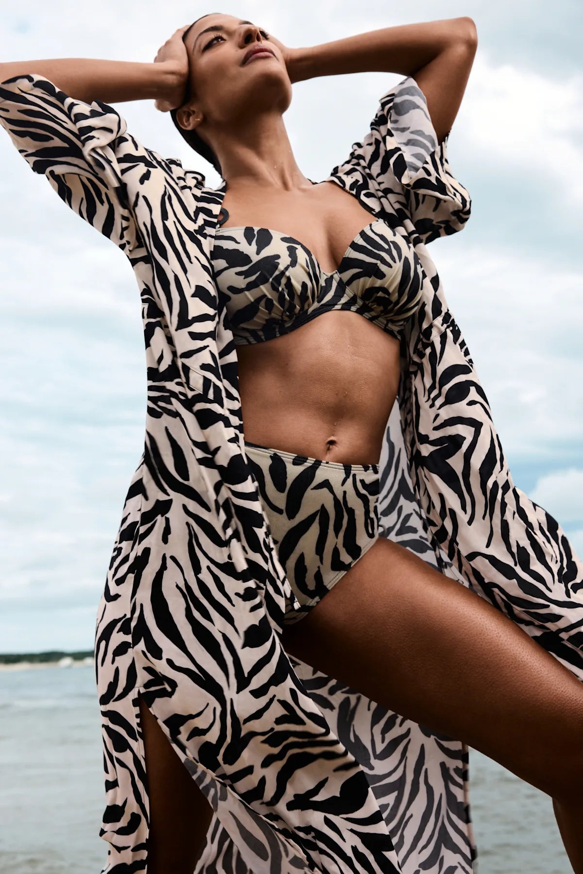 PrimaDonna Swim DALICE swimwear kimono Sauvage Shine