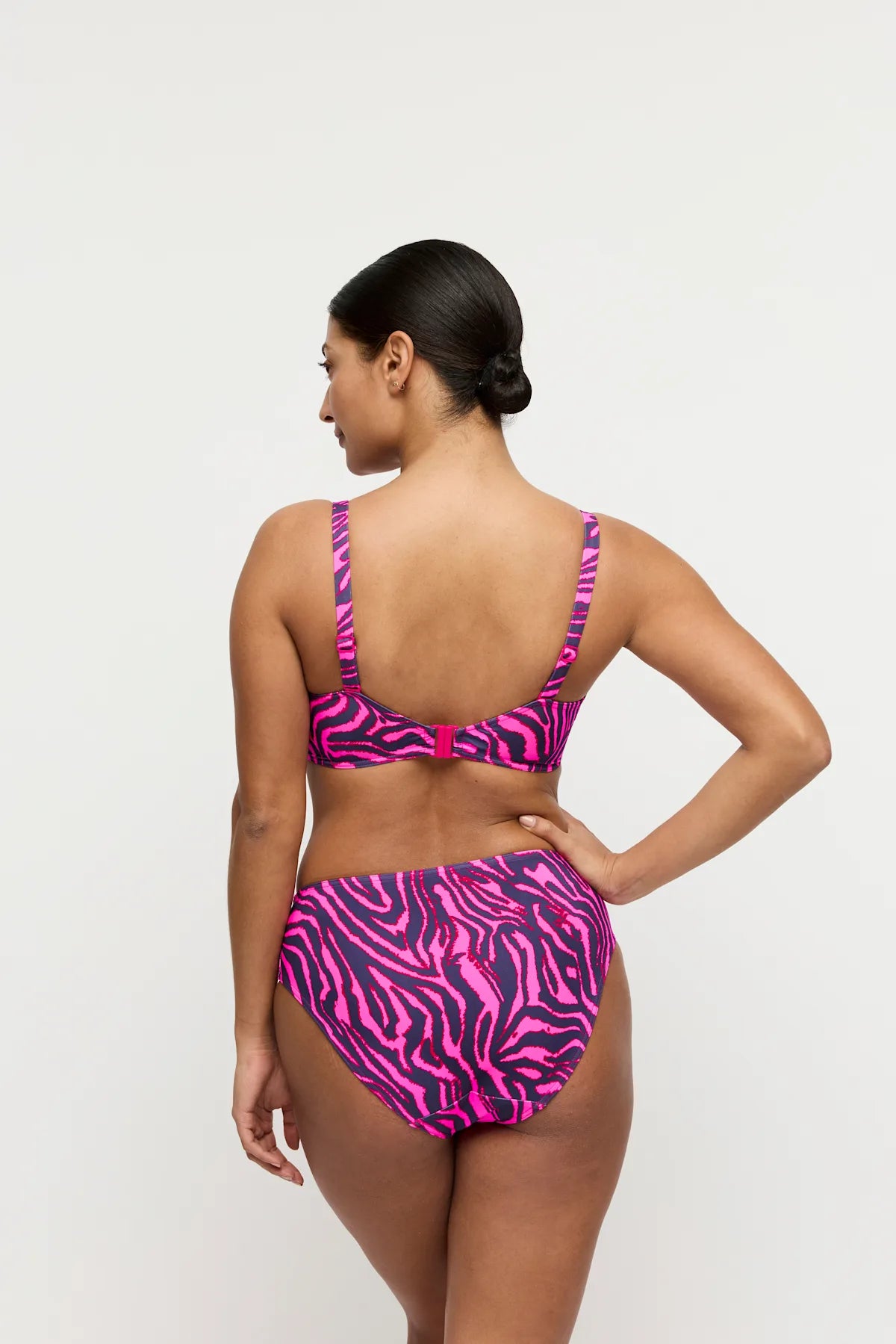 PrimaDonna Swim MALABO bikini full briefs hot pink zebra