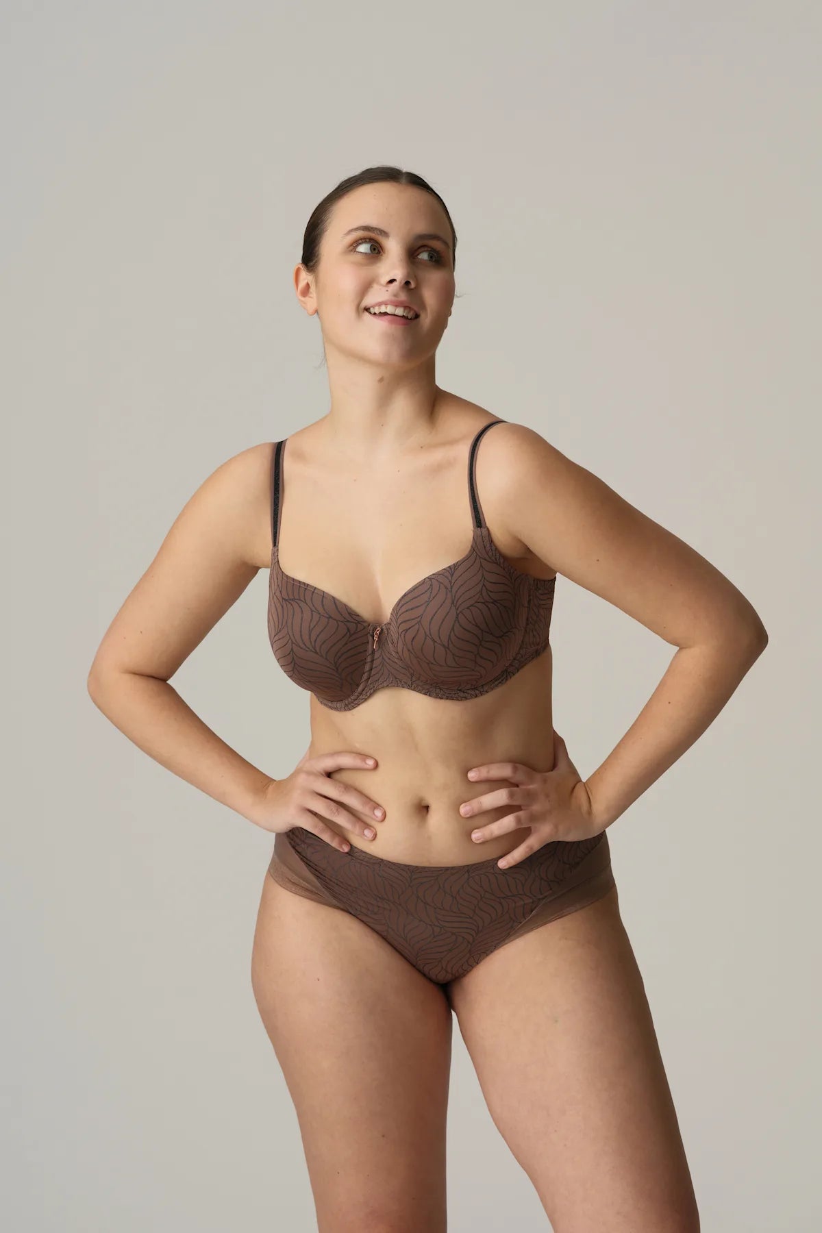 PrimaDonna Twist AJUSCO padded heartshape bra Caribe Taupe