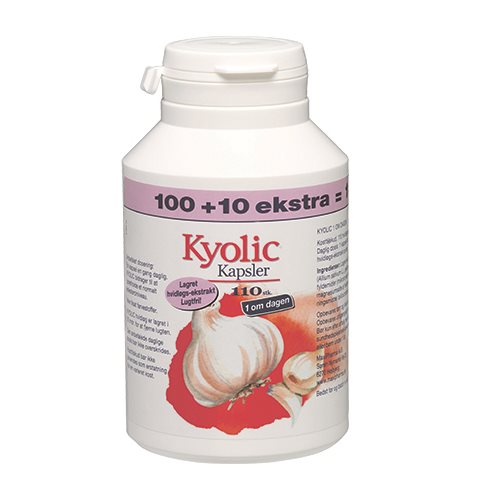 Kyolic 1 om dagen 100+10 kap