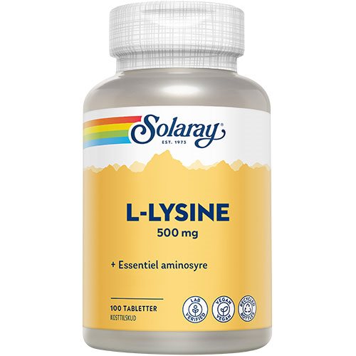 L-Lysine 500mg 100 tabl