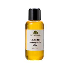 Lavendel massageolie Øko 100ml