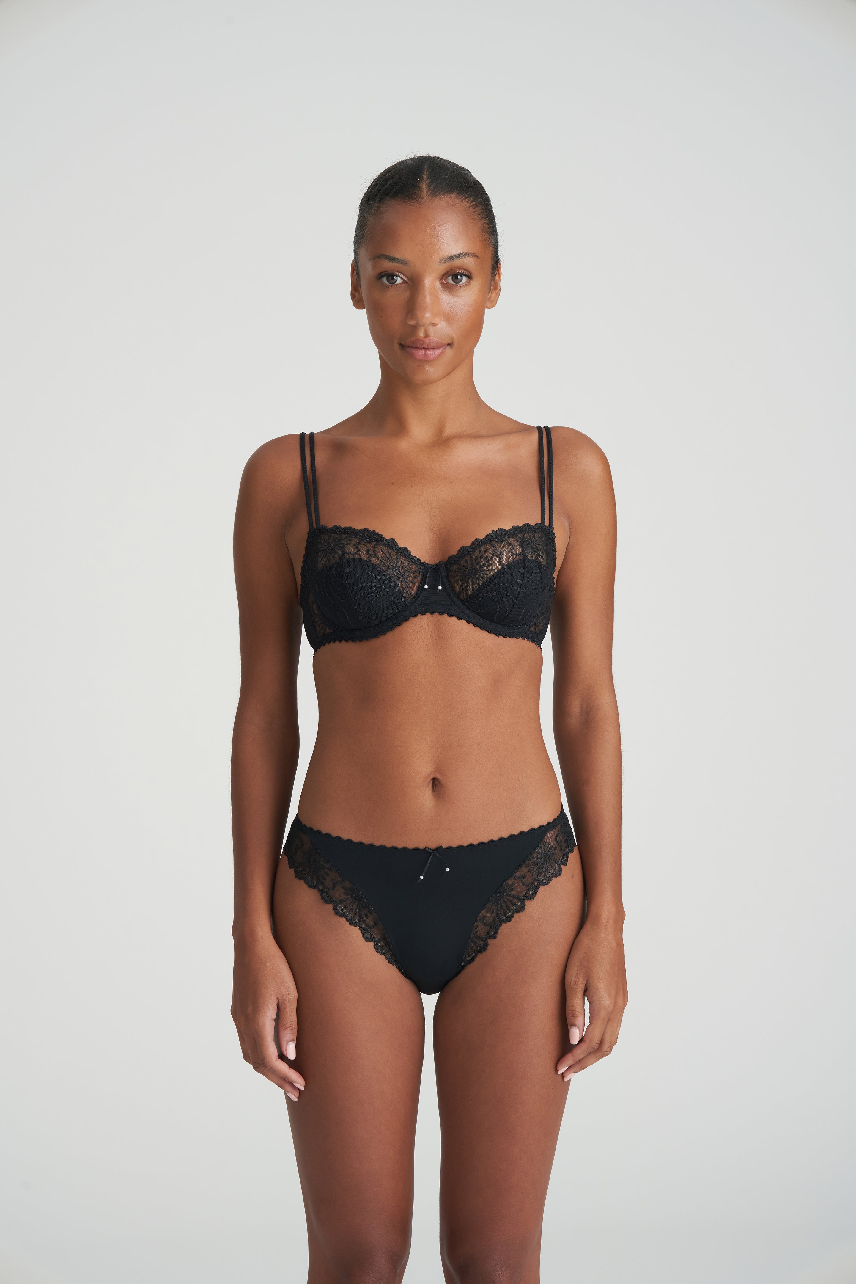 Marie Jo JANE half padded balcony bra black