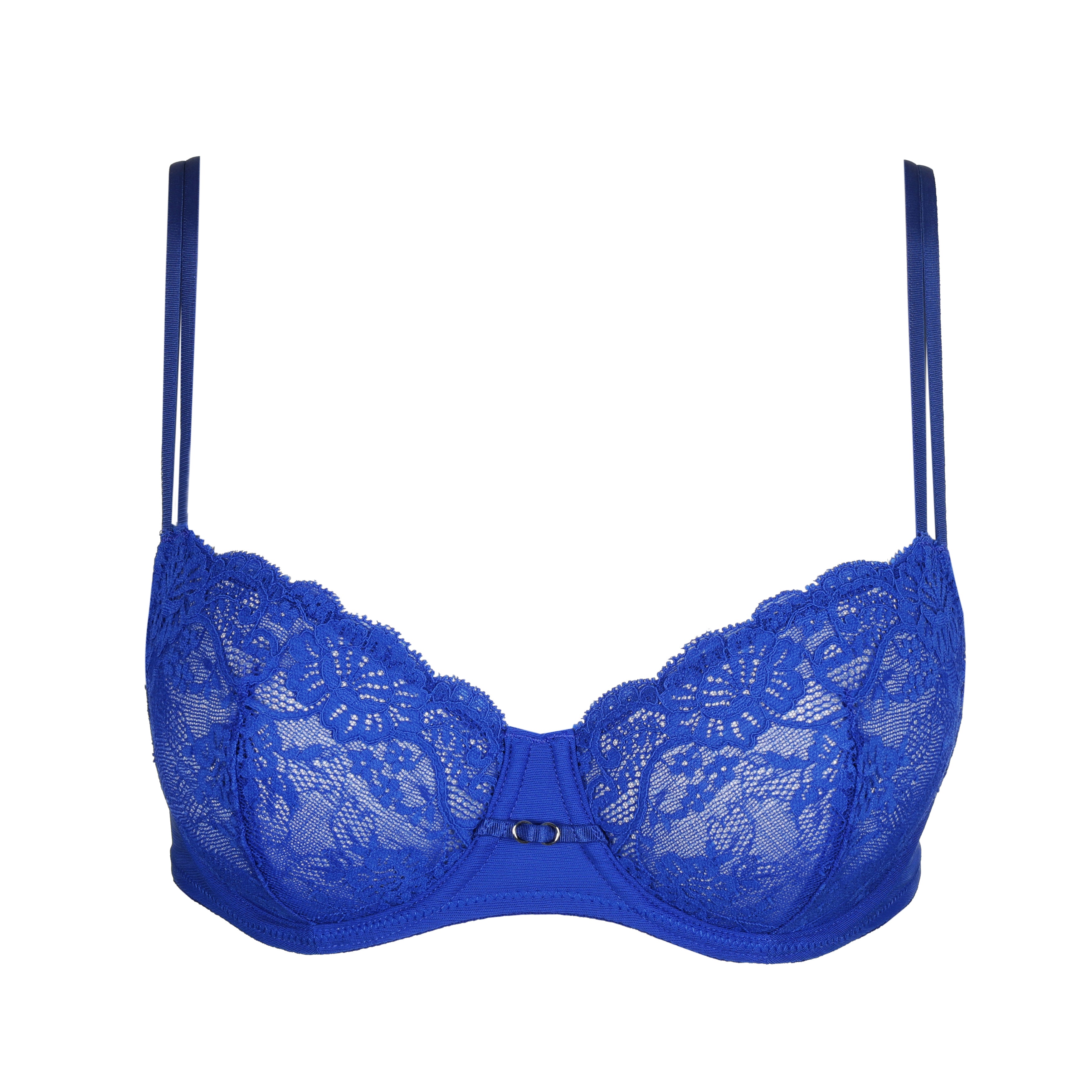 Marie Jo MELIPHA balcony bra vertical seam Blue Print