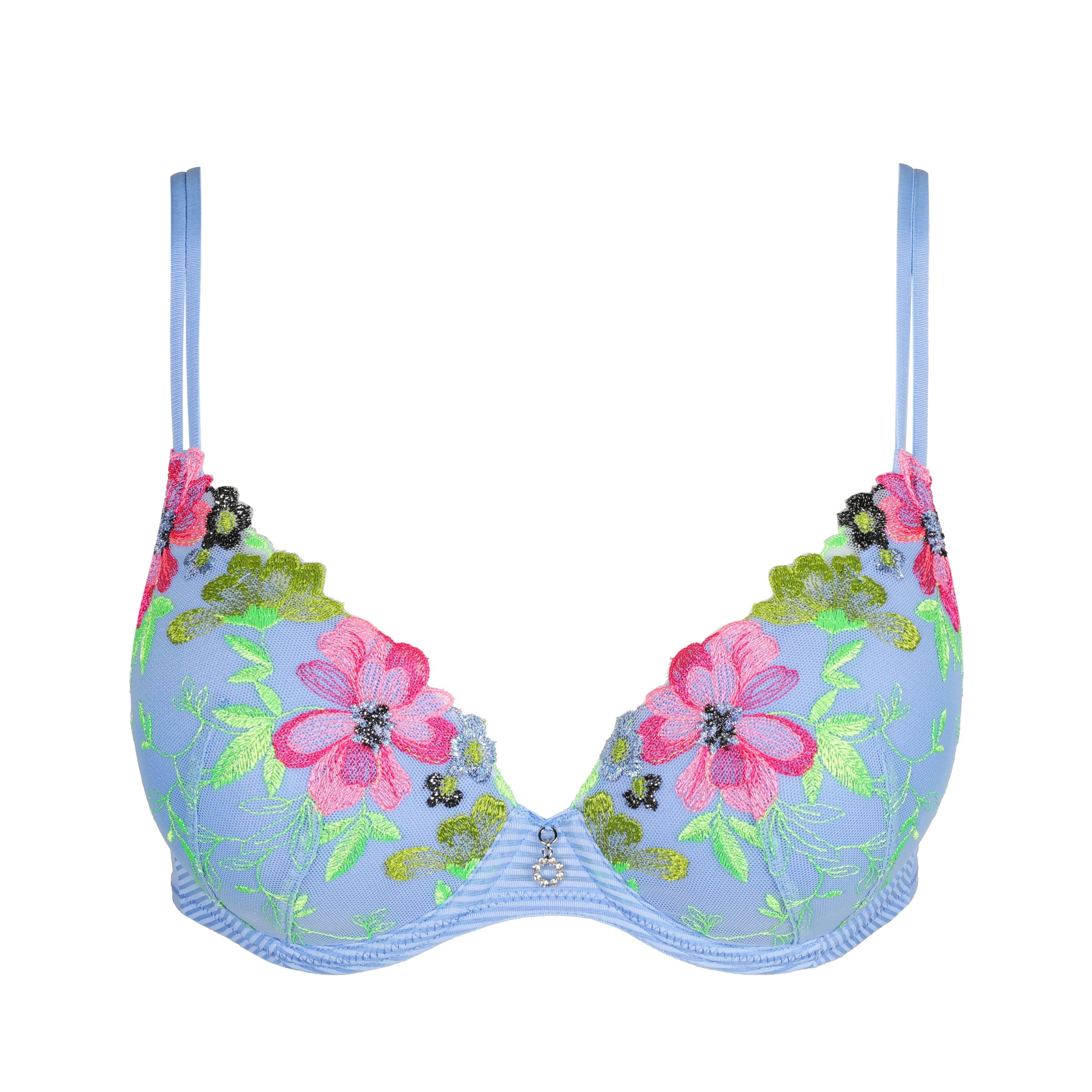 Marie Jo ODILLY padded bra heartshape Santorini Blue