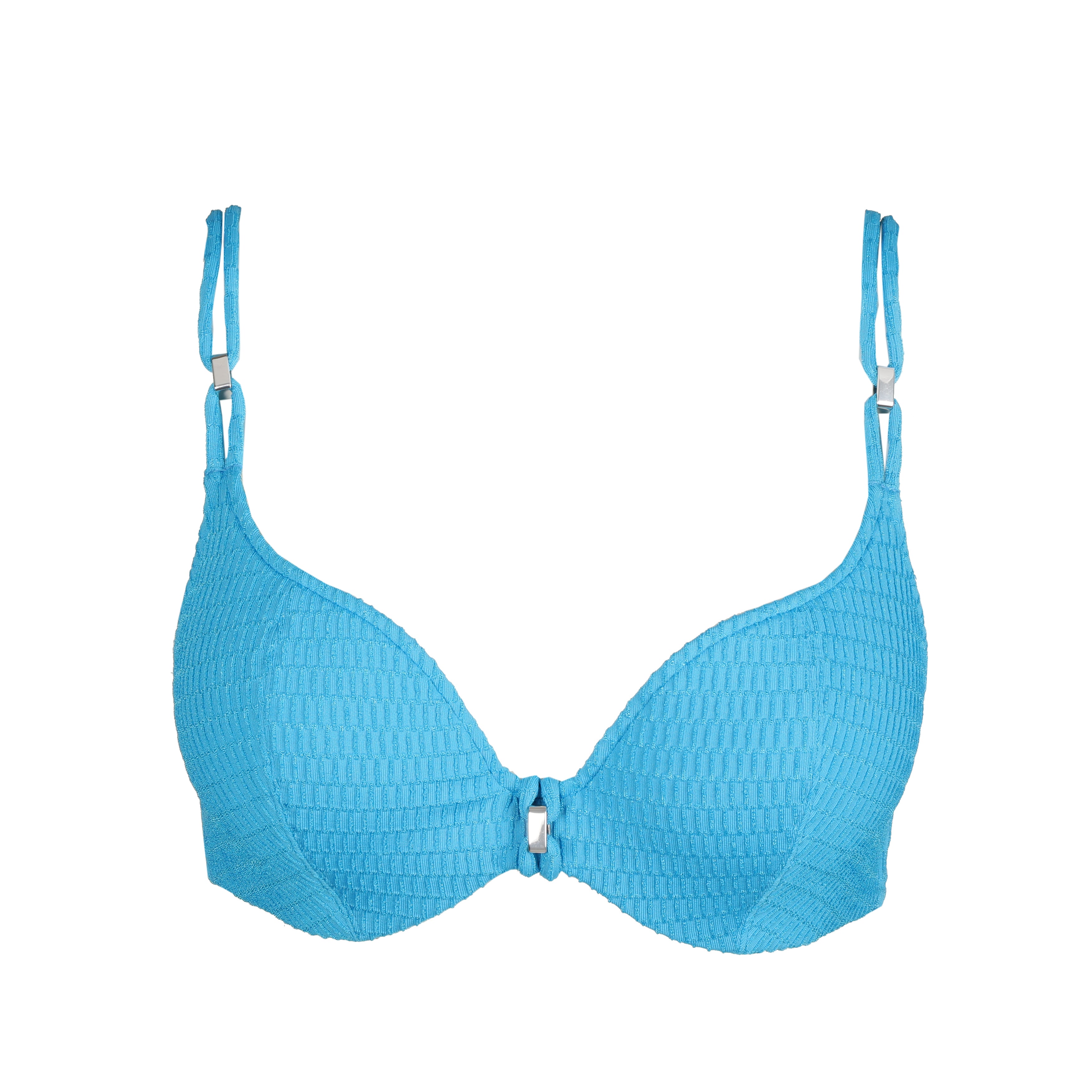 Marie Jo Swim CHERILYN padded bikini top heartshape Sea Breeze