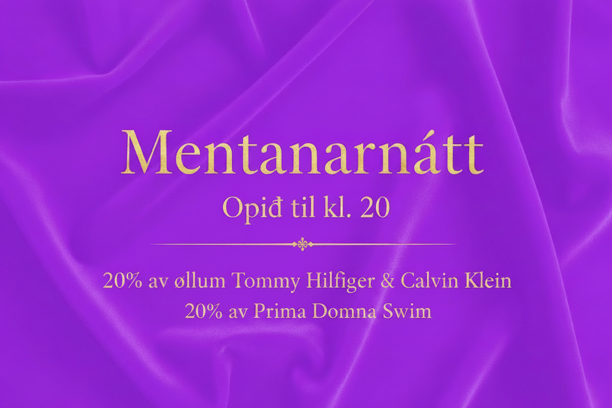 Mentanarnátt banner - komplet