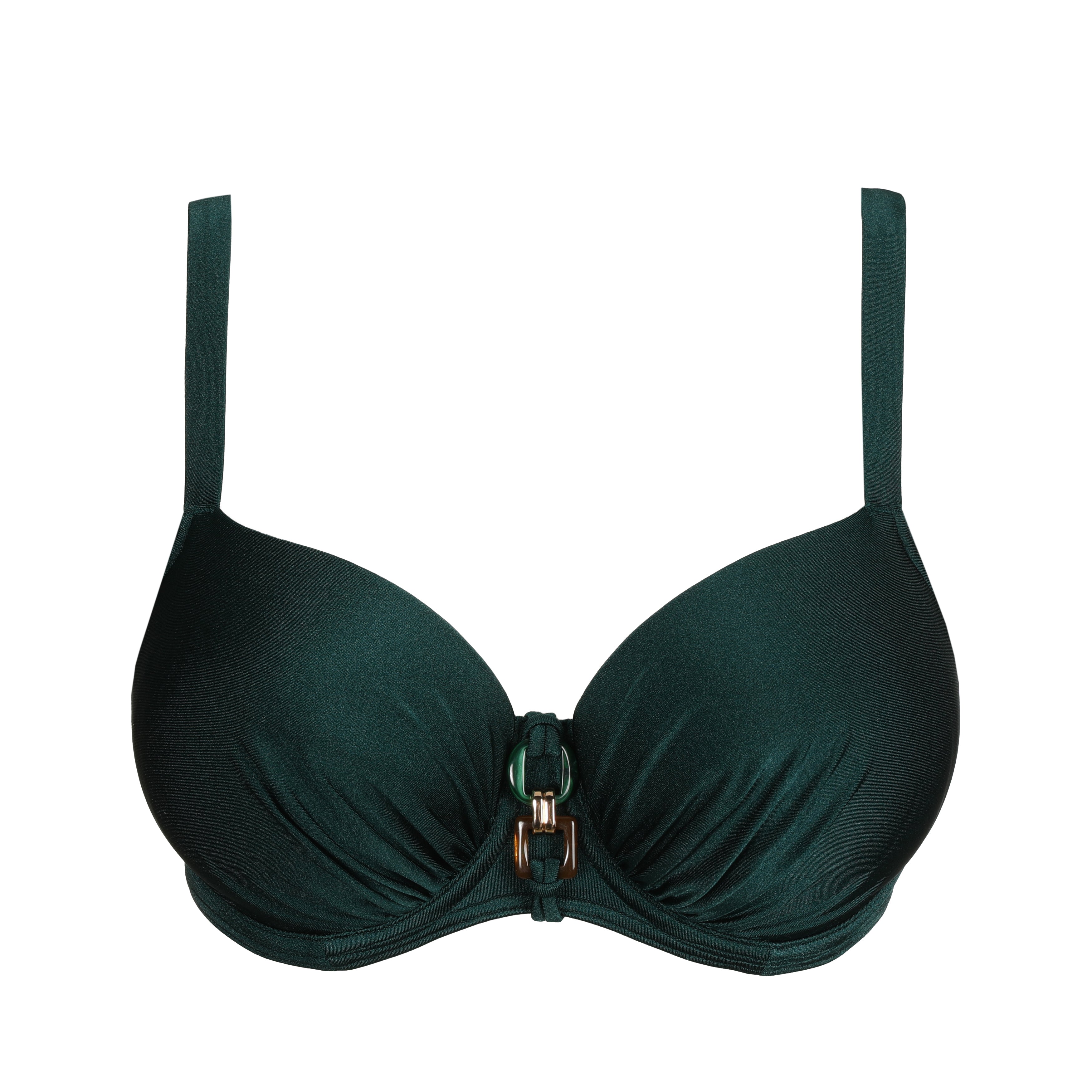 PrimaDonna Swim MANGALORE padded balcony bikini top jewel green