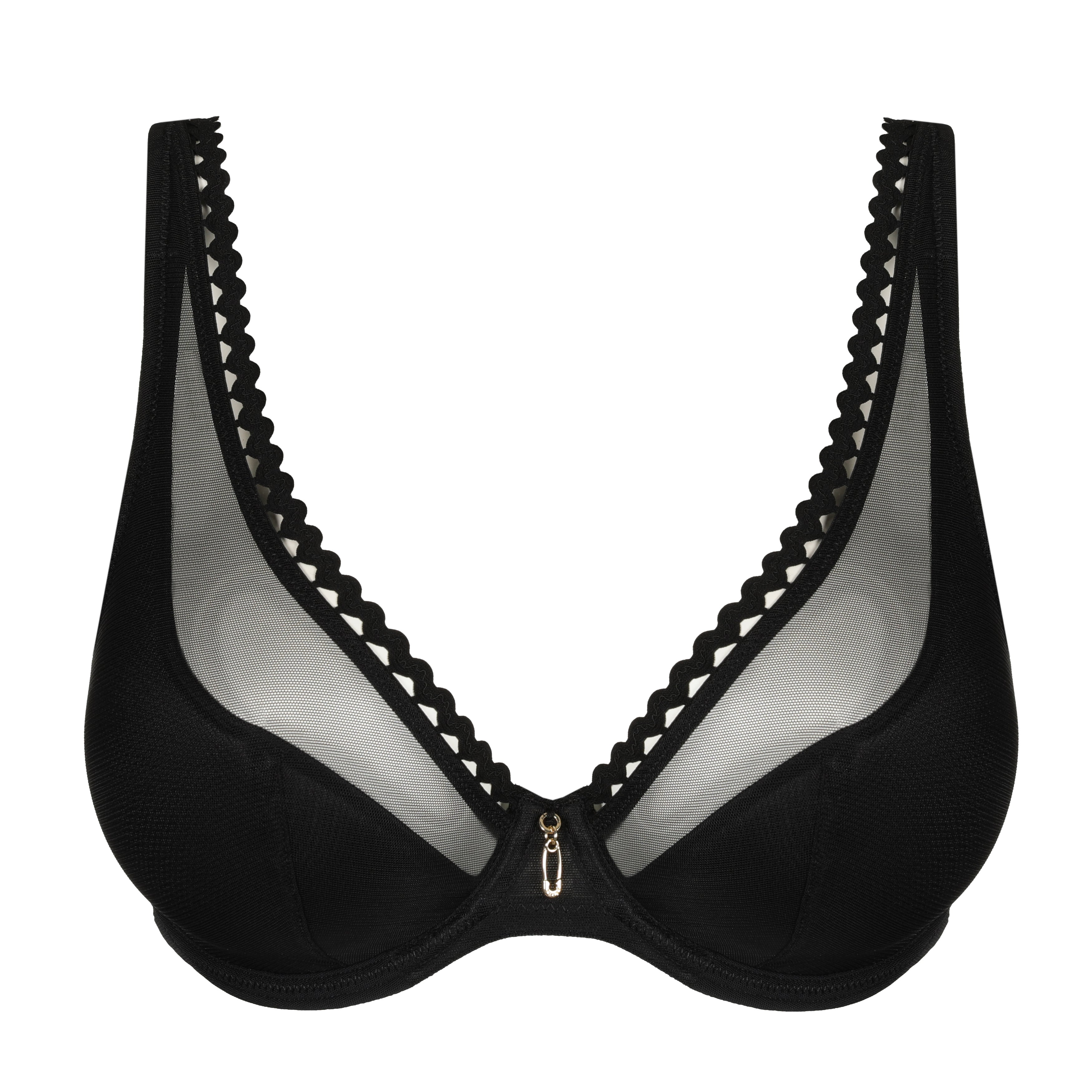 PrimaDonna Twist VIVGIRL half padded plunge bra black