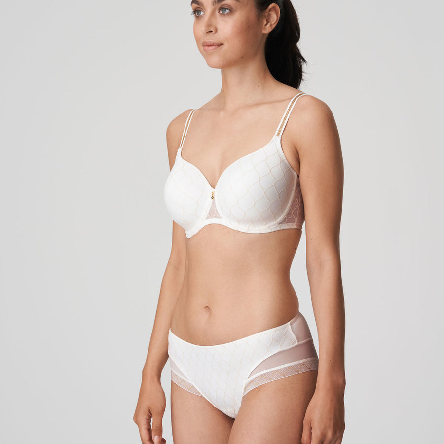 PD Twist CHRYSO hart shape bra Black