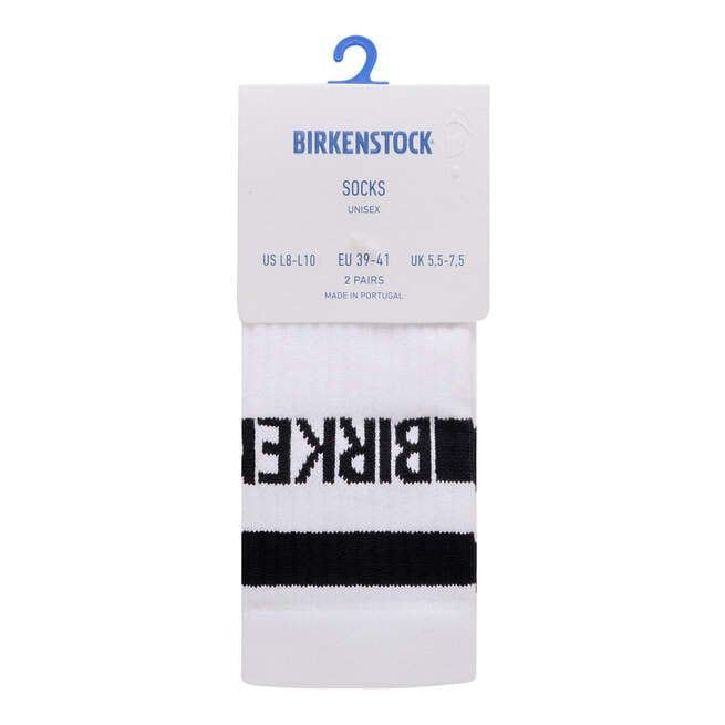 Birkenstock 2 pak Cotton Sokkar Crew Stripe