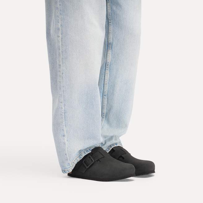 Boston Wire Buckle Nubuck Leather Unisex