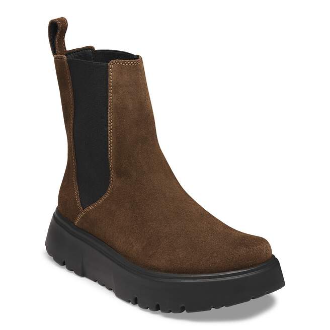 Theda Chelsea Suede Leather