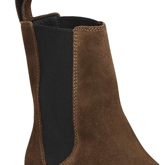 Theda Chelsea Suede Leather