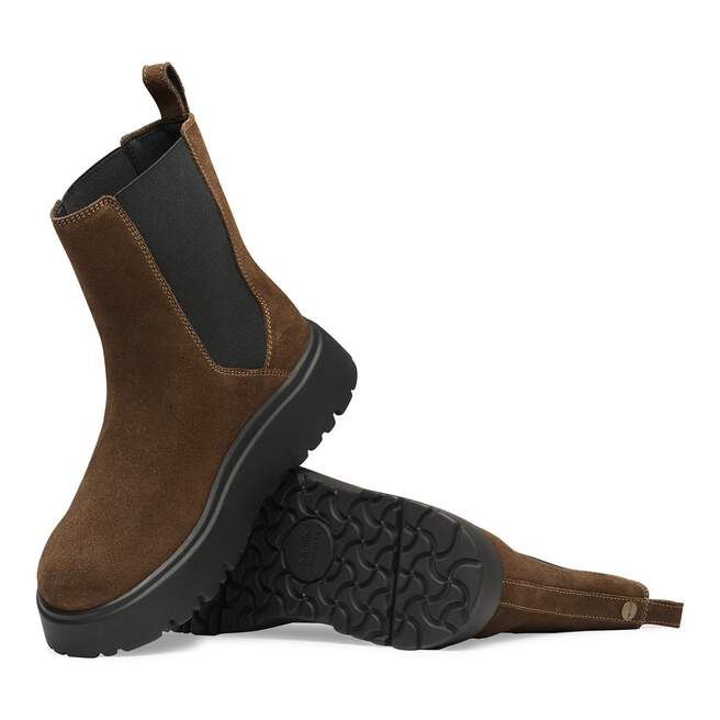 Theda Chelsea Suede Leather