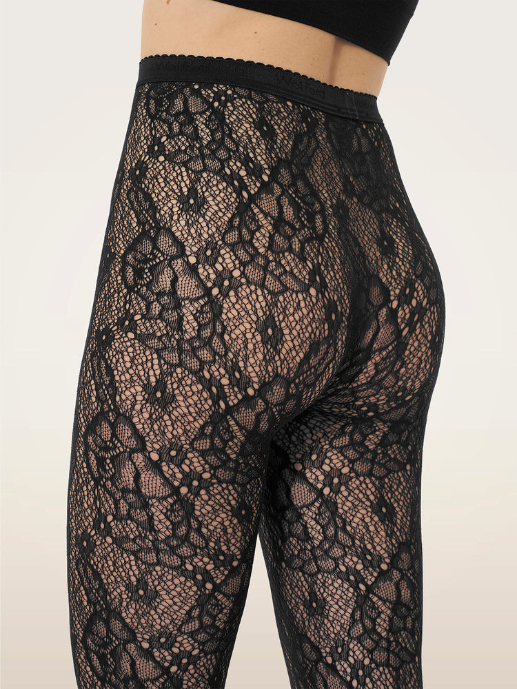 INFINITE ROSE NET TIGHTS