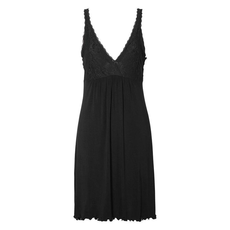 Náttkjóli Louise VIÐ BLONDU og justerbarar stroppar