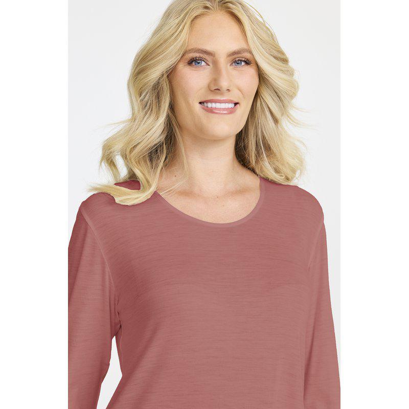 Náttkjóli vid langari ermu