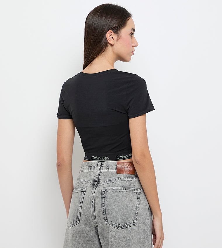 CALVIN KLEIN SHORT SLEEVE TOPPUR