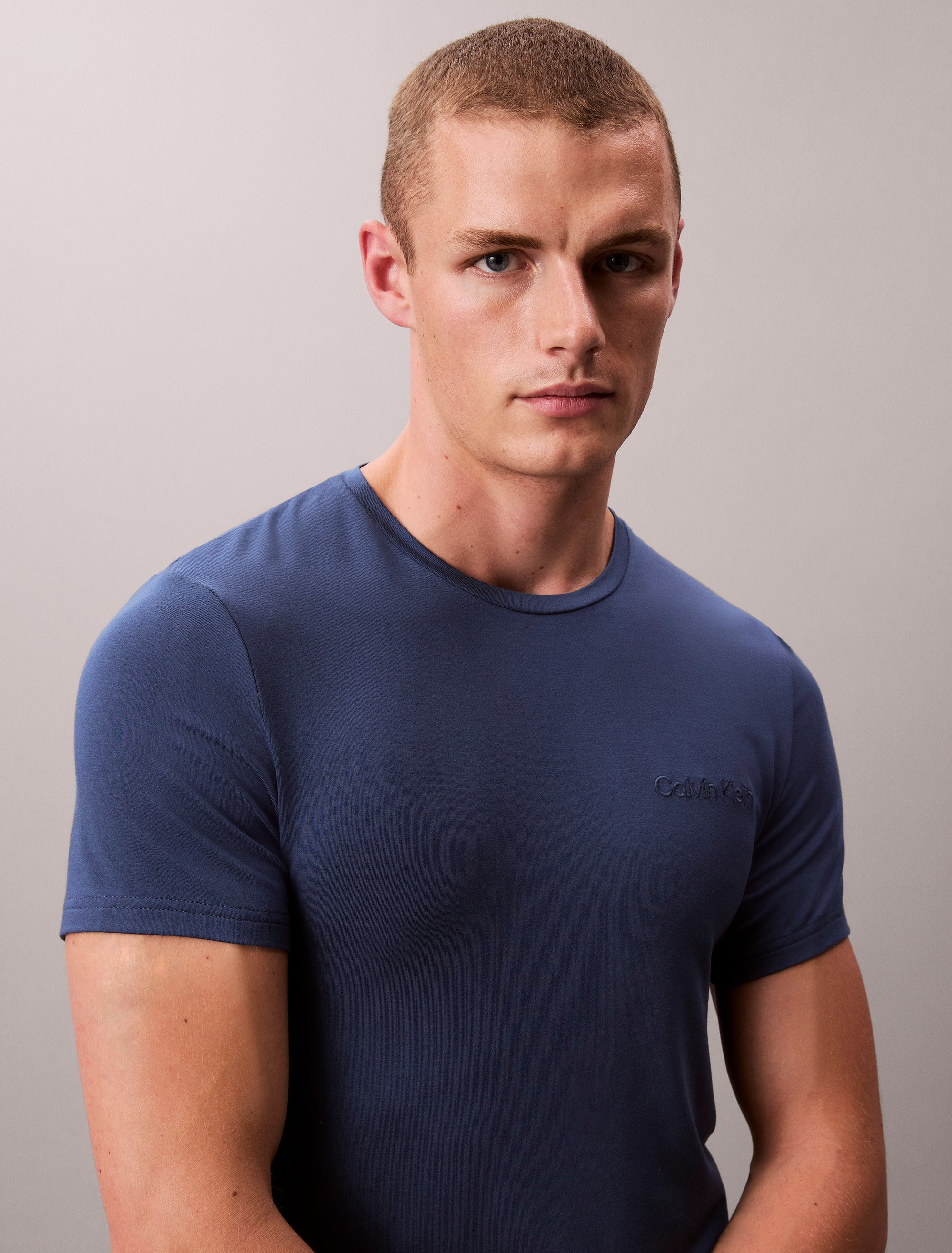 Modal S/S T-shirt  crew neck