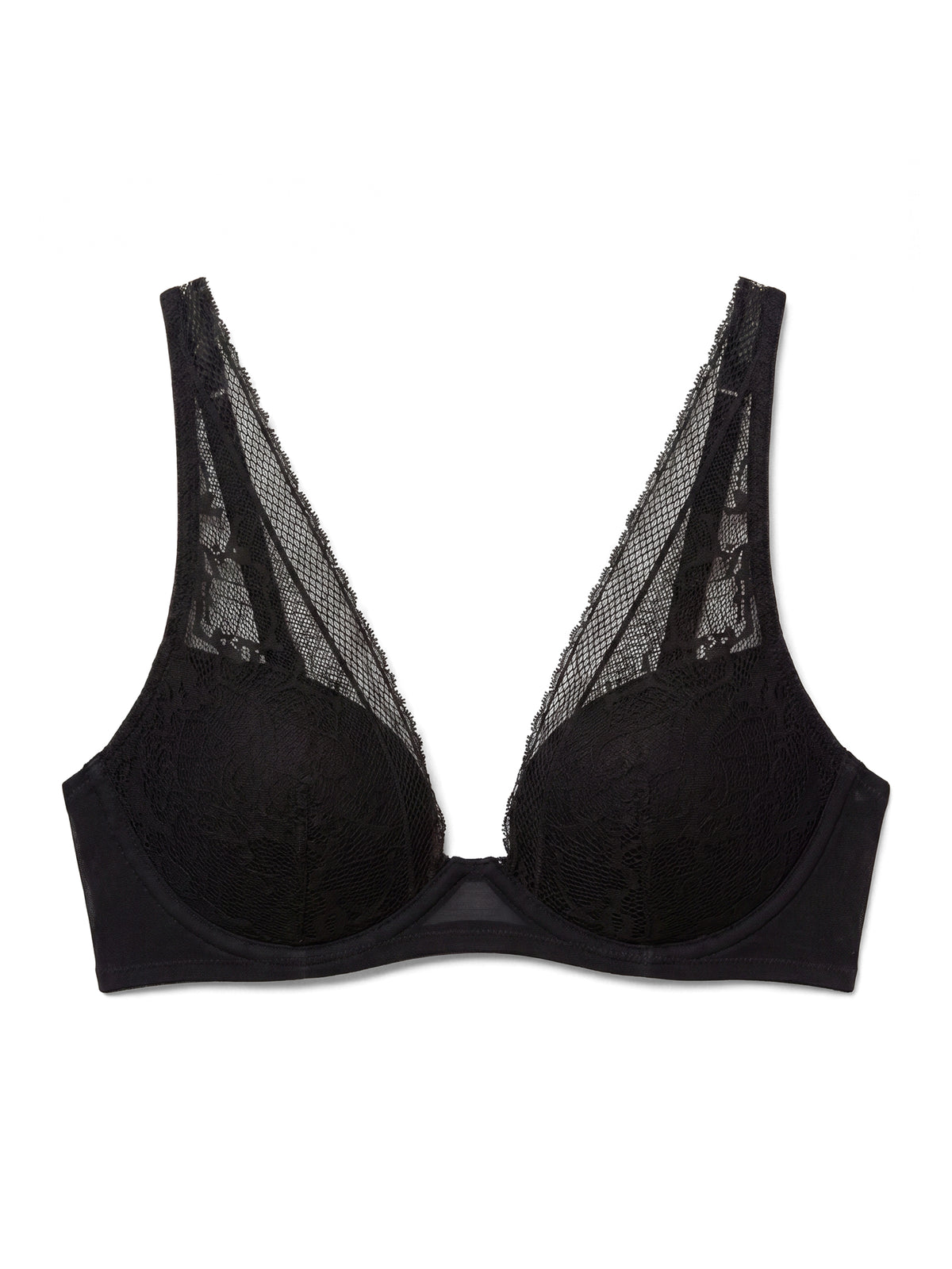 LIGHTLY LINED PLUNGE VIÐ BLONDUM