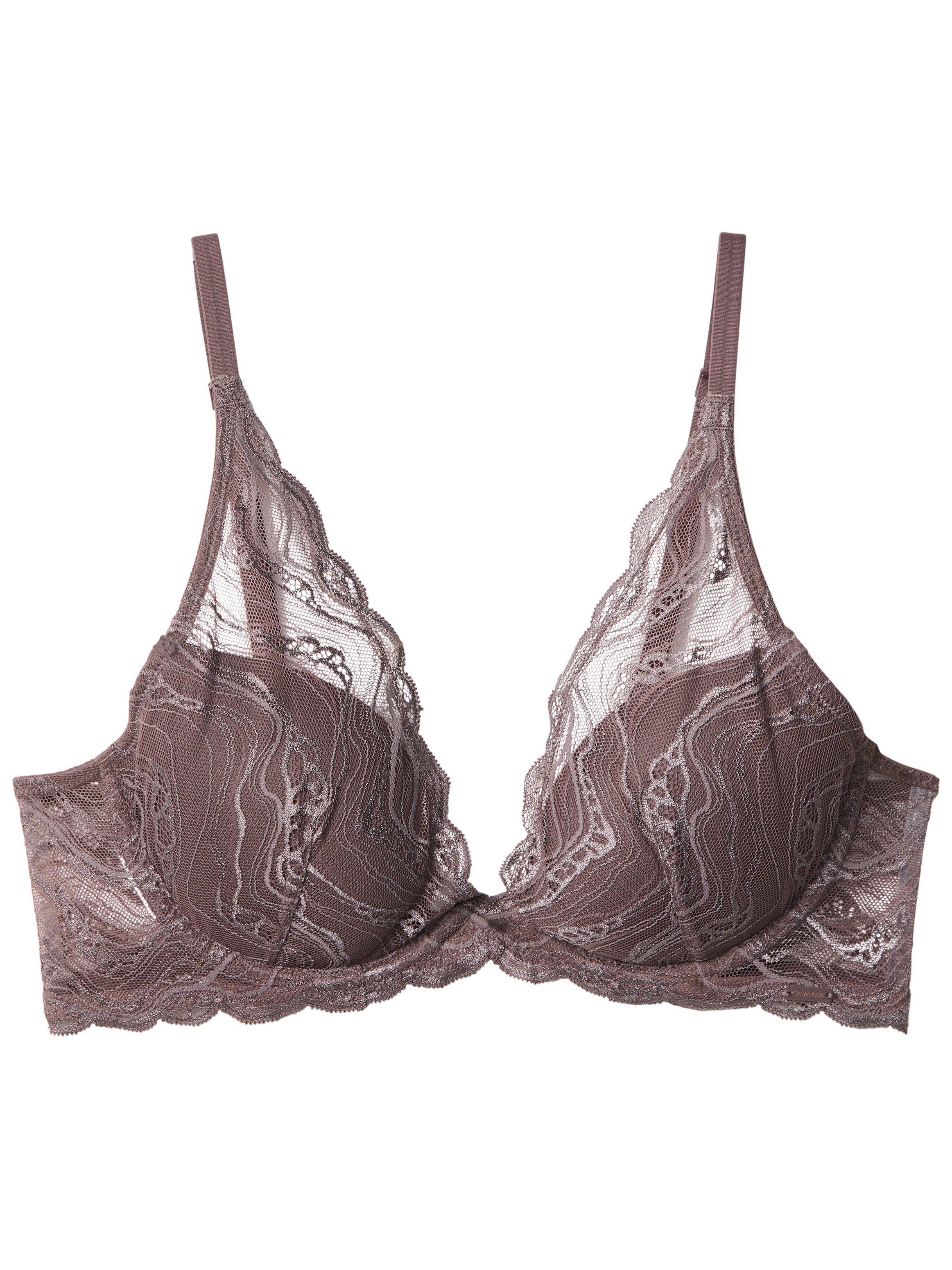 LIGHTLY LINED PLUNGE VIÐ BLONDUM