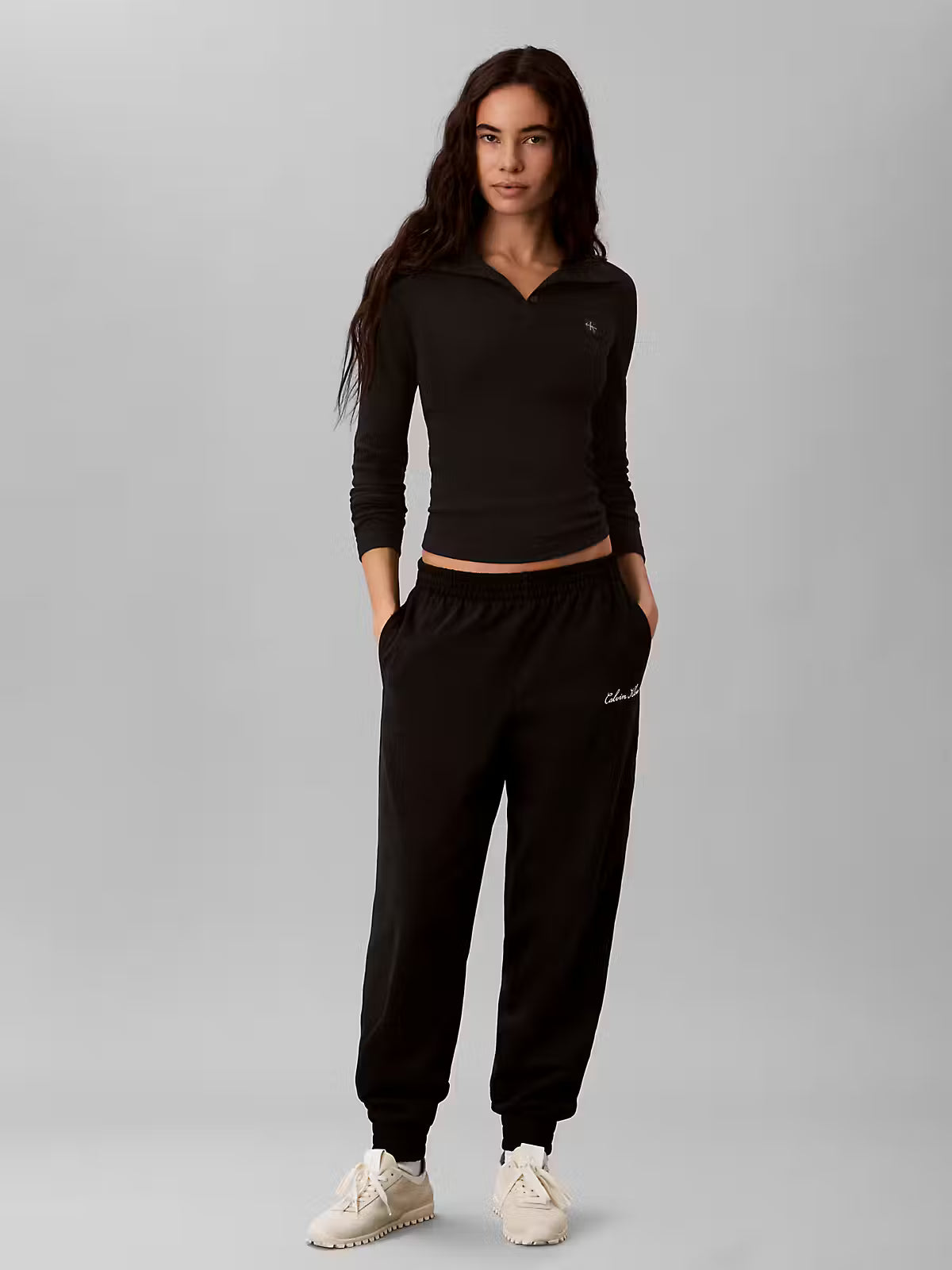 JOGGING BUKSUR JERSEY - GRAFISK