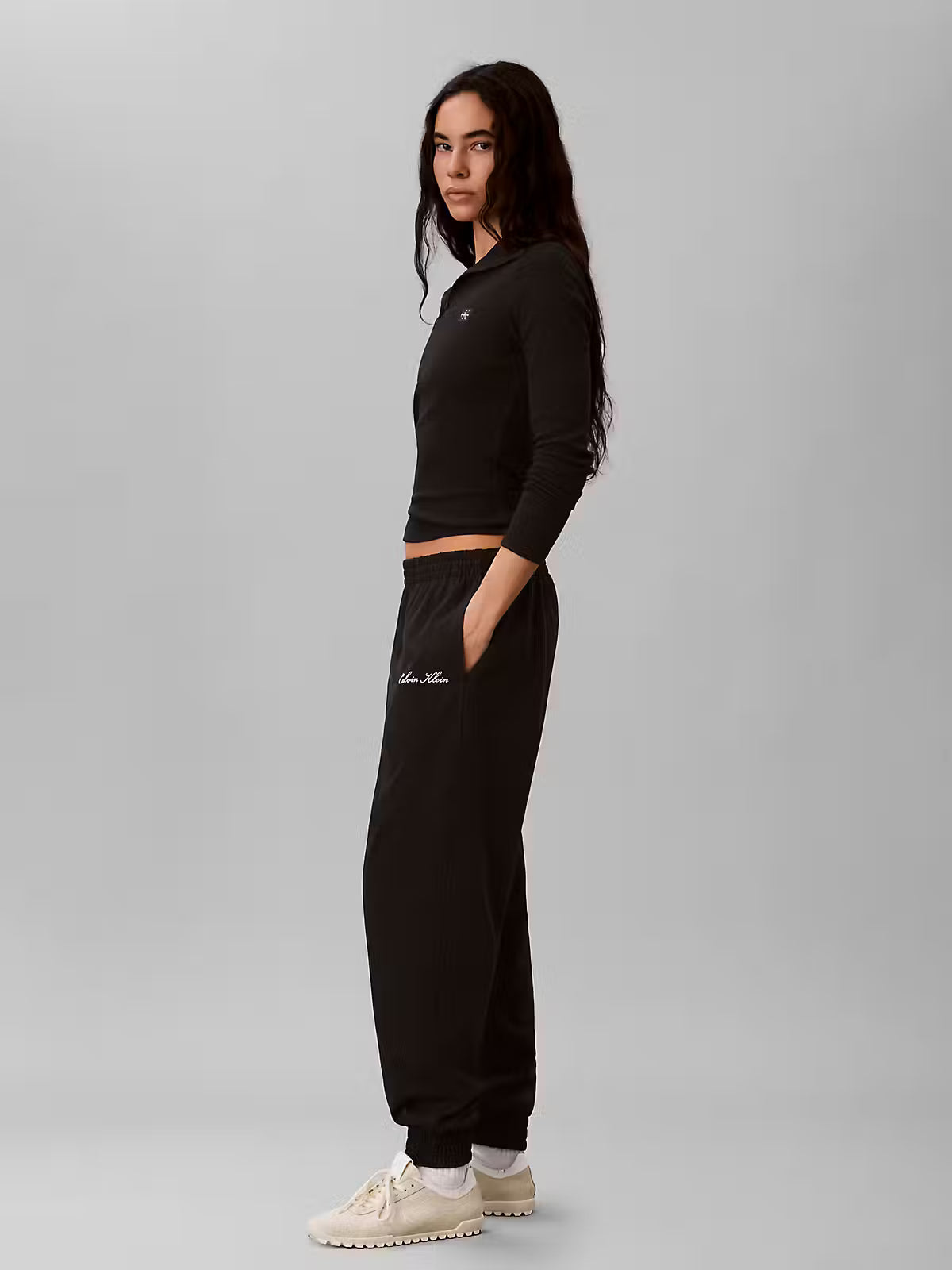 JOGGING BUKSUR JERSEY - GRAFISK