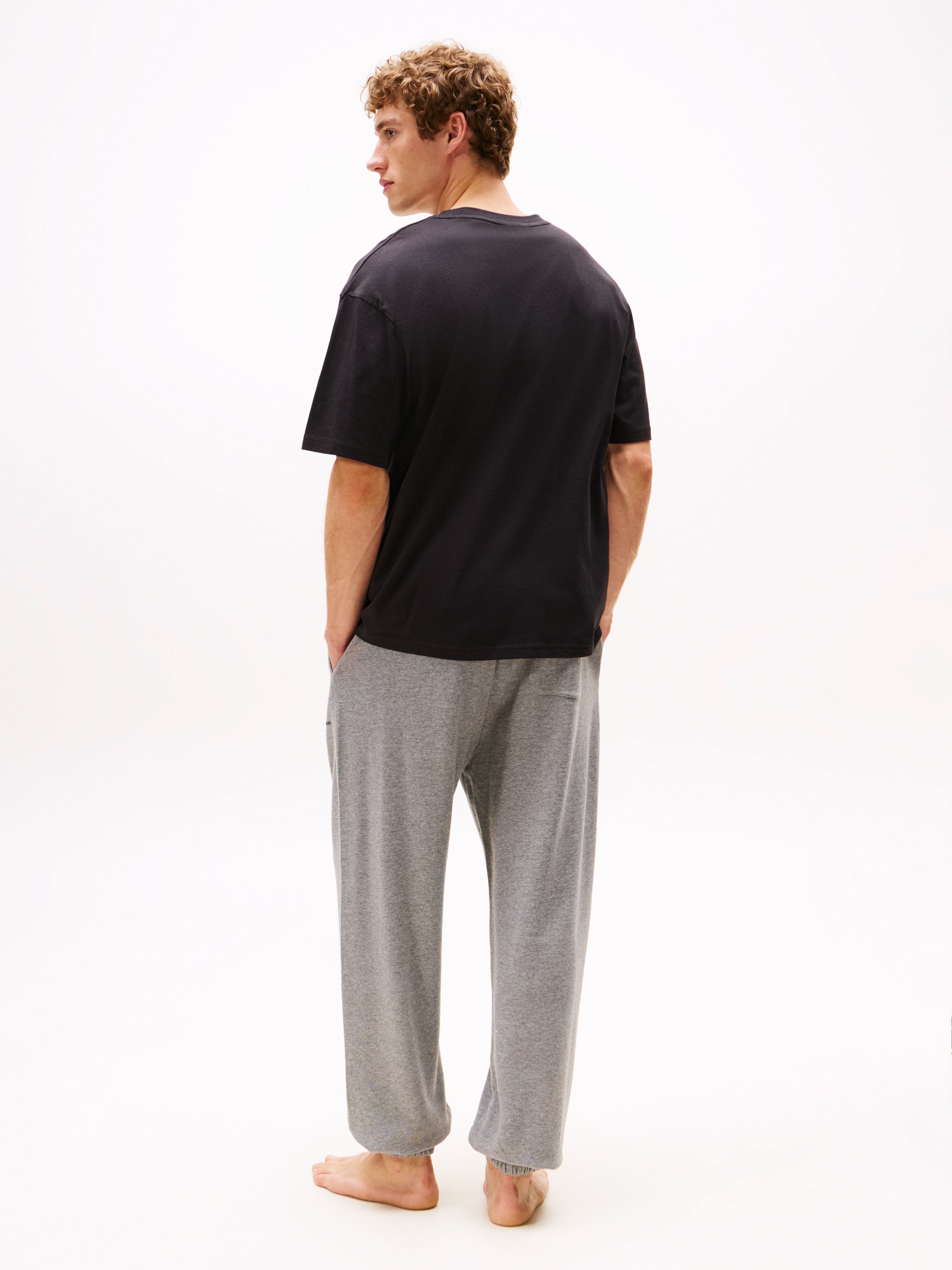 TOMMY HILGIGER T-SHIRT VIÐ LOGO