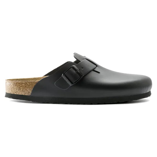 BOSTON SMALUR NATURAL LEATHER Black