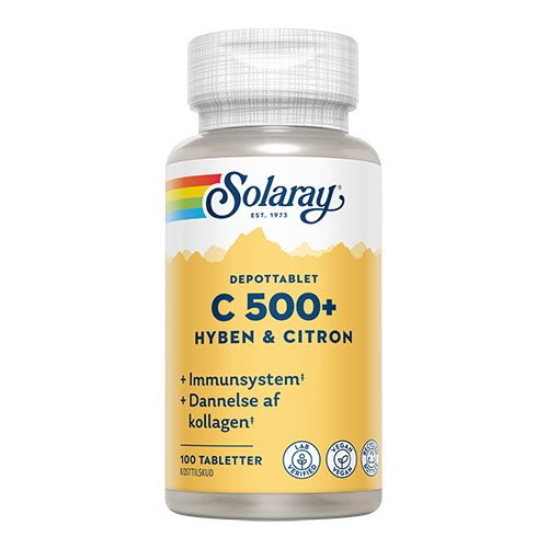 C-vitamin C500+ hyben, citron 100tab
