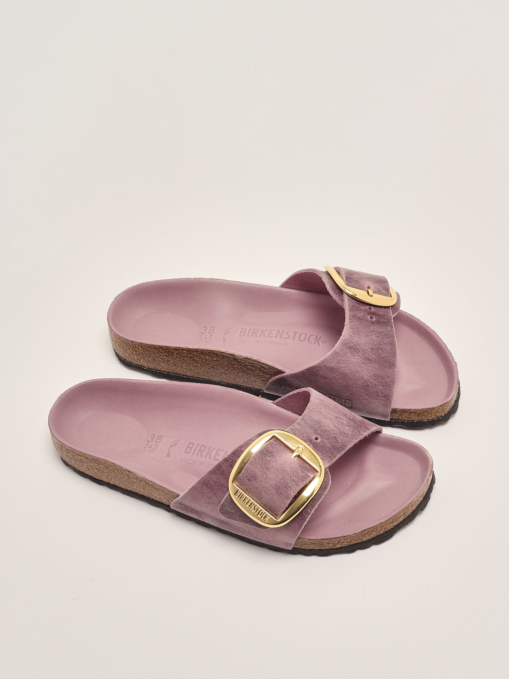 Madrid Big Buckle Oiled Leather