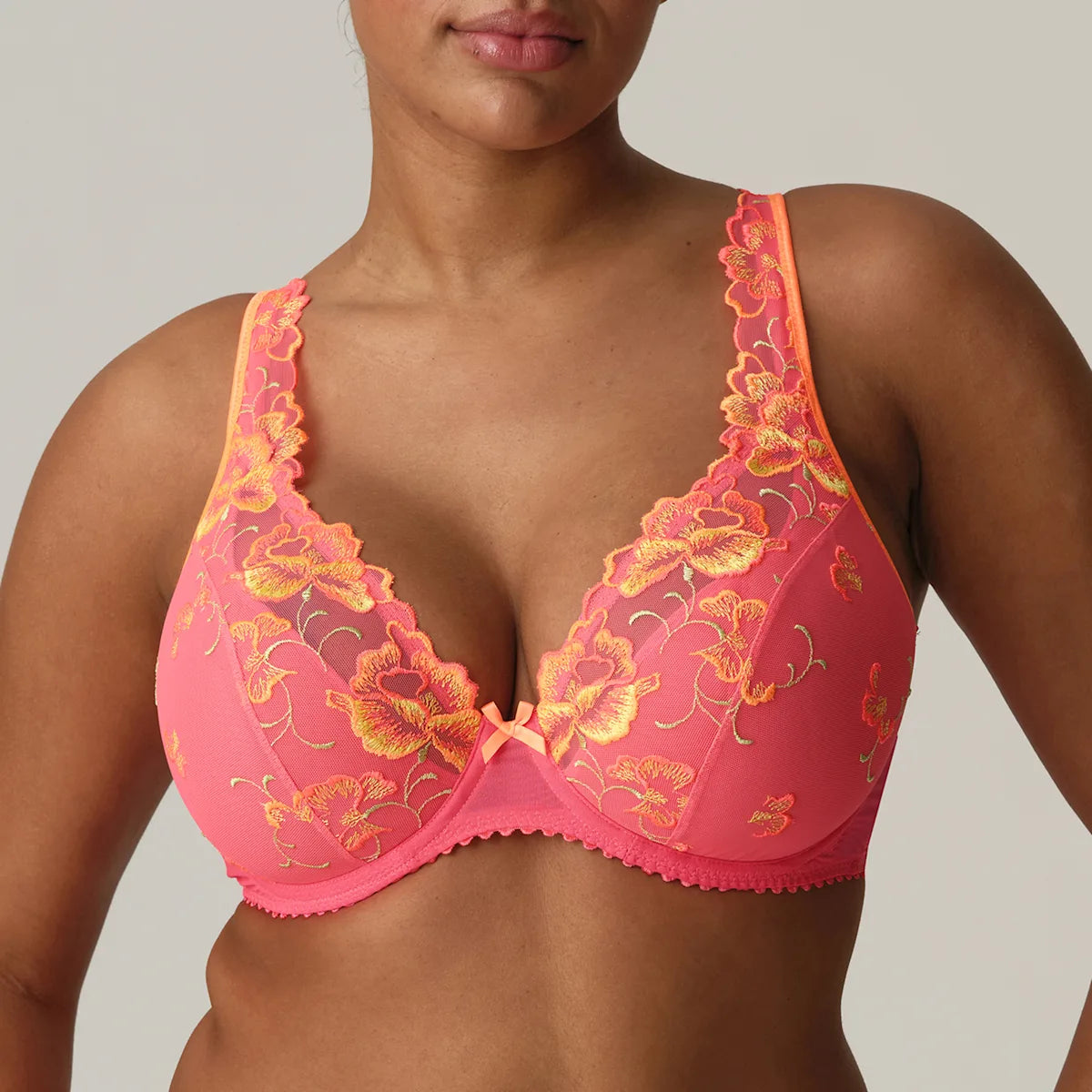 PrimaDonna DEVDAHA half padded plunge bra tropicana