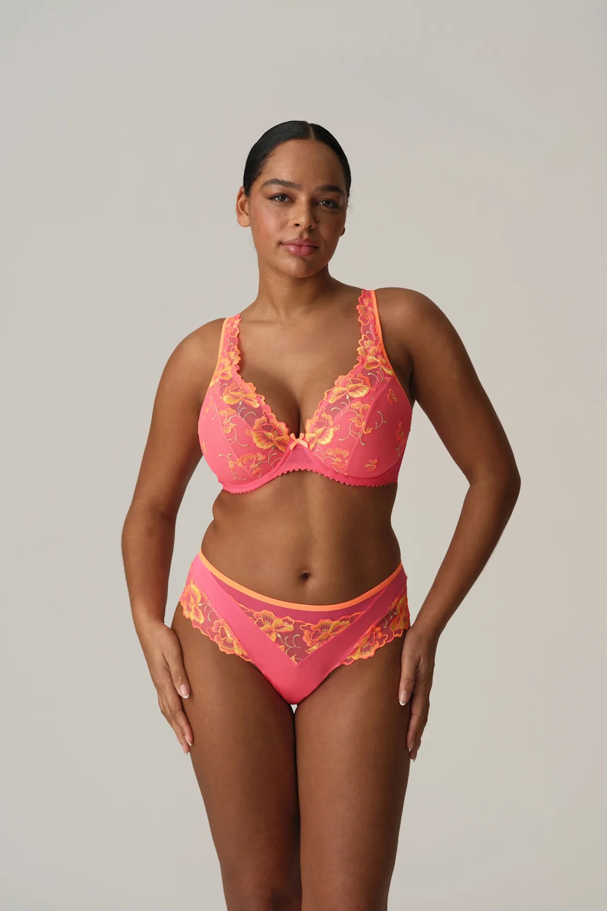 PrimaDonna DEVDAHA half padded plunge bra tropicana