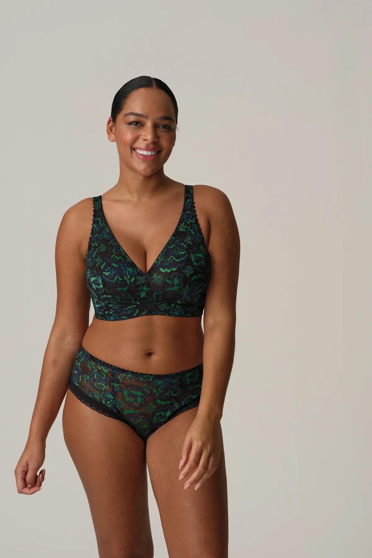 PrimaDonna SAN ANGEL bralette Peacock Feather