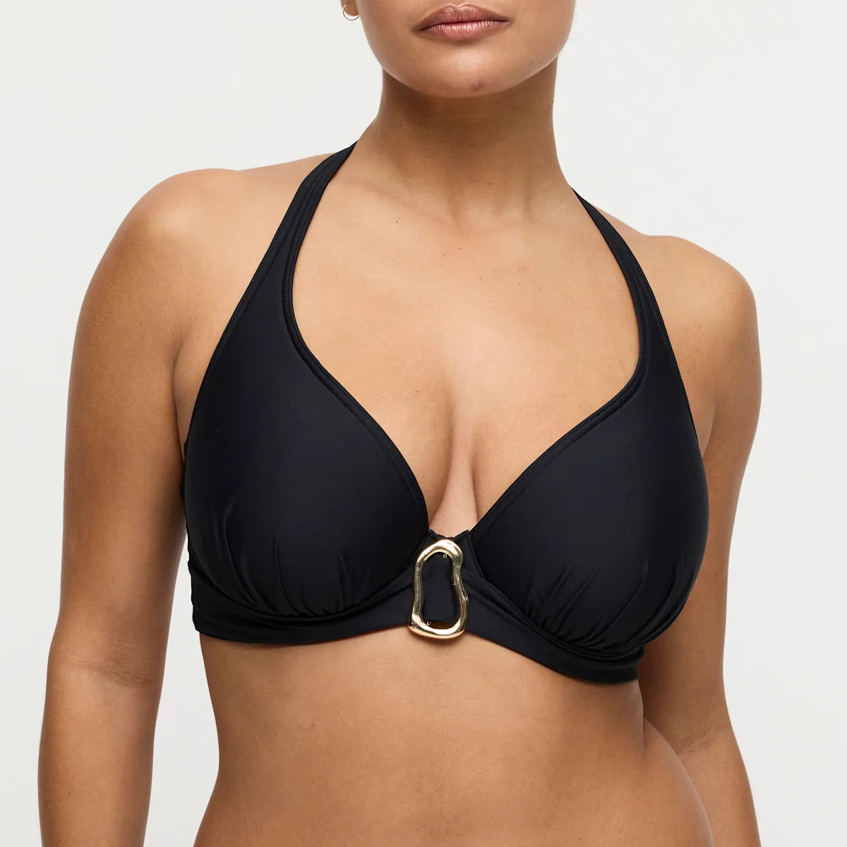 PrimaDonna Swim UVITA padded plunge bikini top